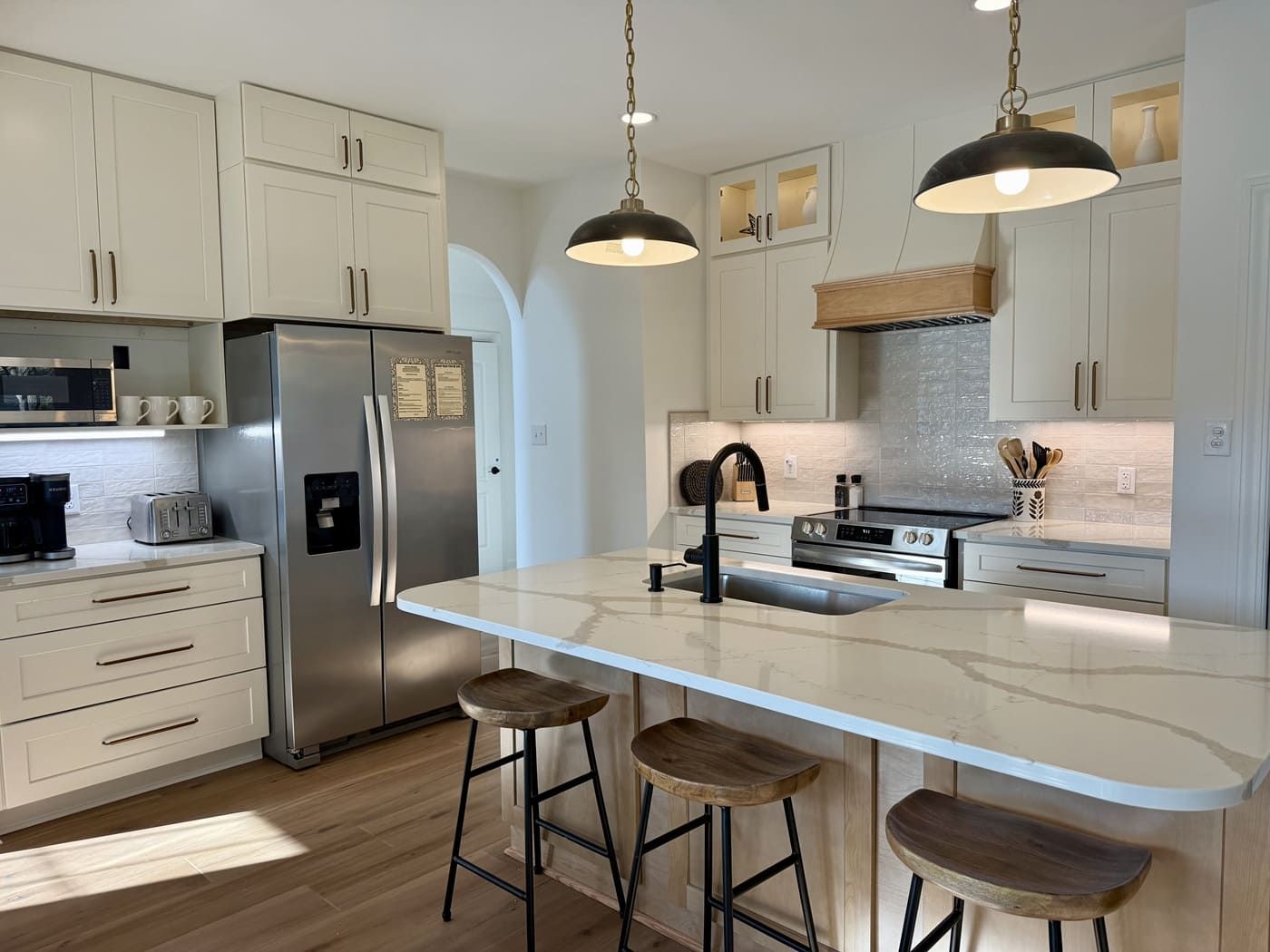 Spacious vacation-home kitchen for group meals